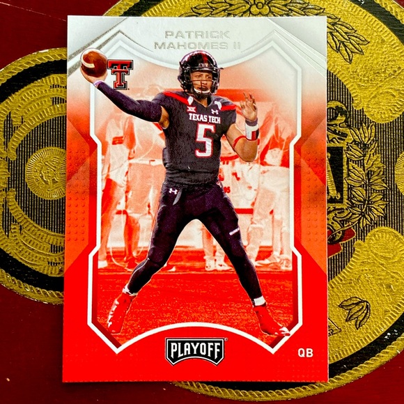 Patrick Mahomes Playoff Card - Picture 1 of 2